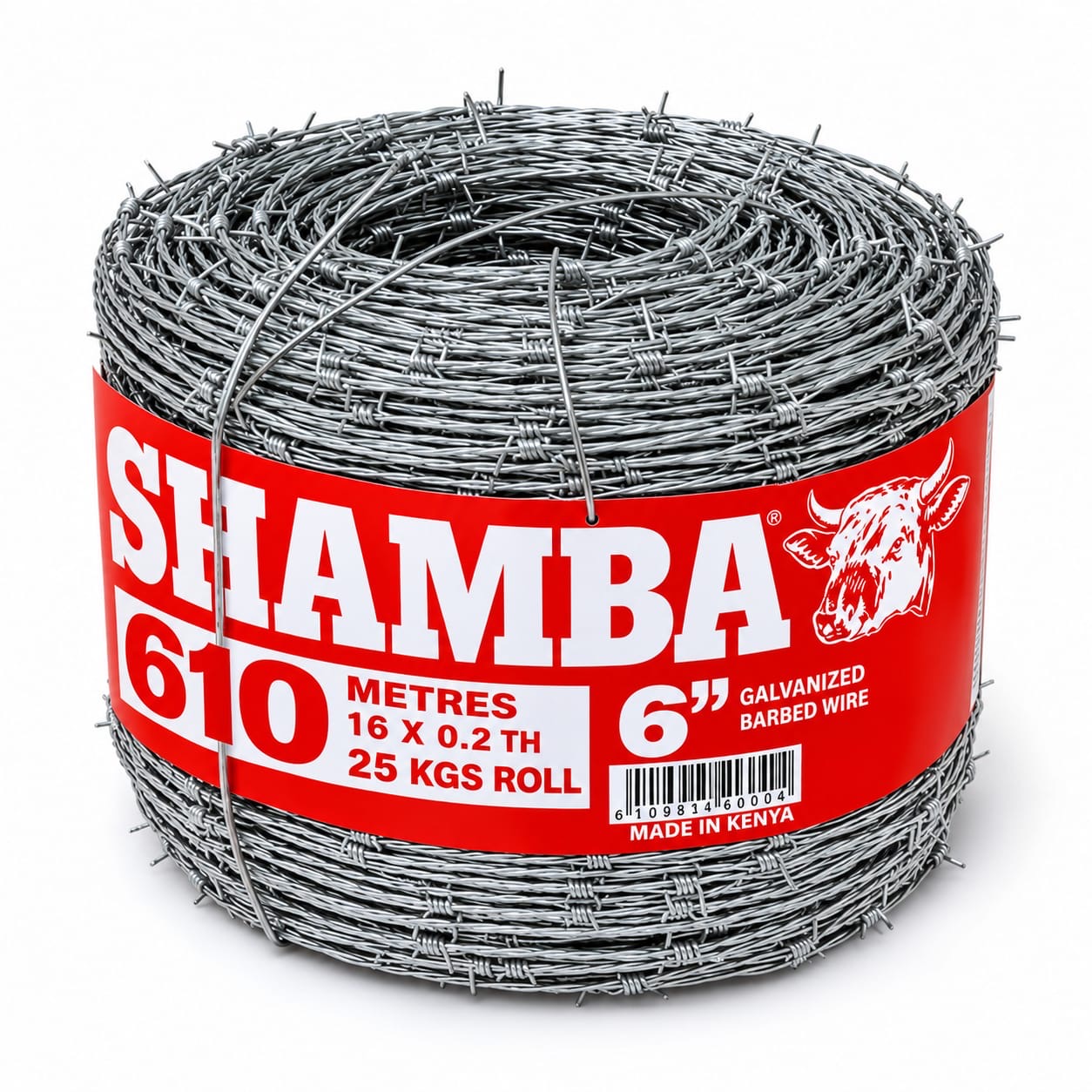Shamba Barbed Wire 610M 6" 25Kgs